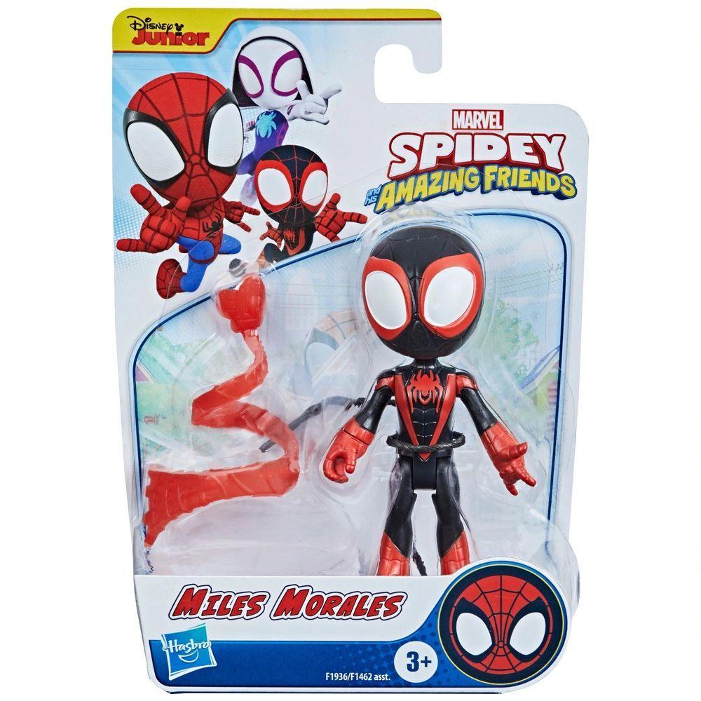 Marvel Spidey and His Amazing Friends Miles Morales Hero Action Figure - TOYBOX Toy Shop