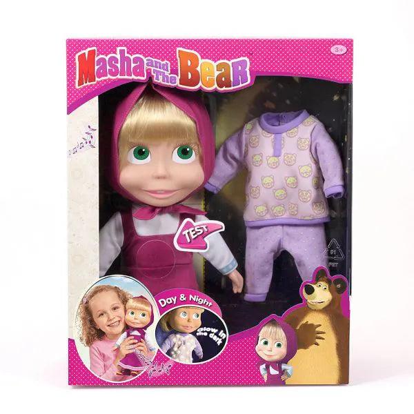 Masha and The Bear - Day & Night Masha Doll 30cm With Melodies - TOYBOX Toy Shop