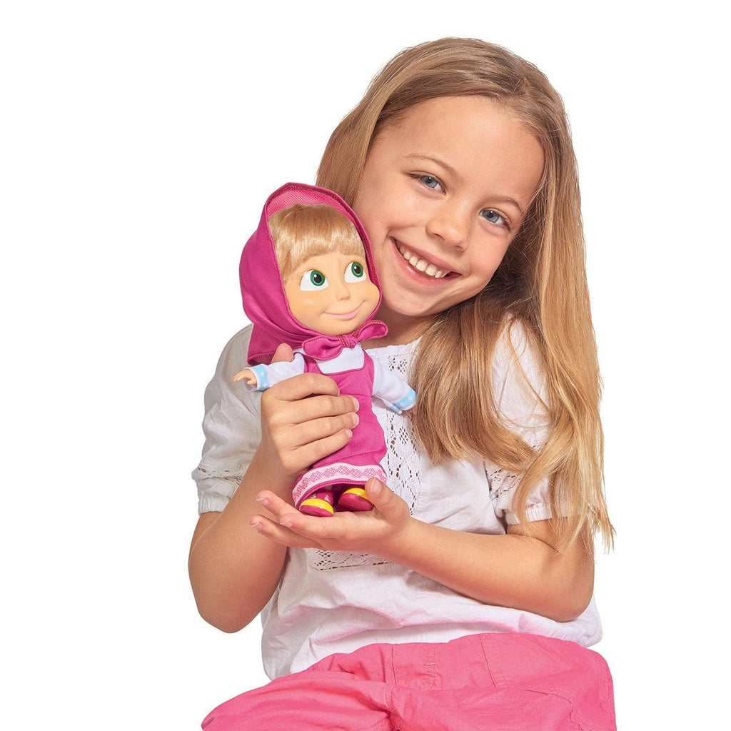Masha and the Bear Soft Pop Doll 23cm - TOYBOX Toy Shop