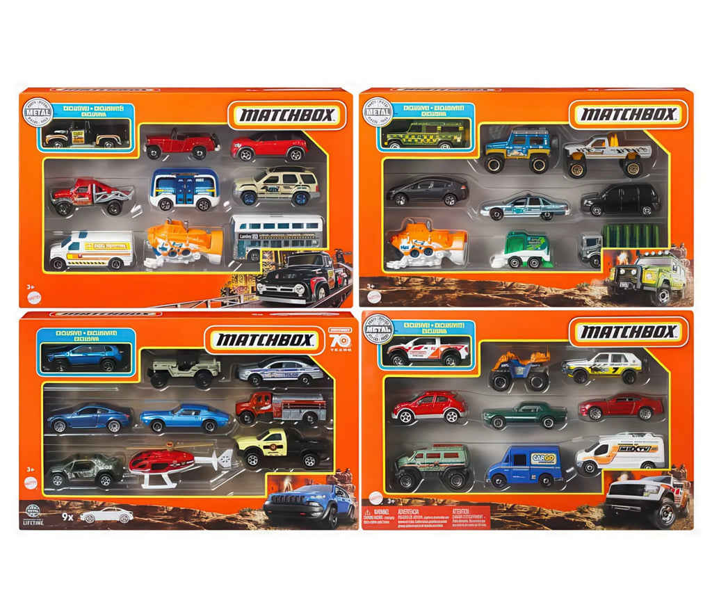 Matchbox 9-Car Gift Pack Assortment - TOYBOX Toy Shop