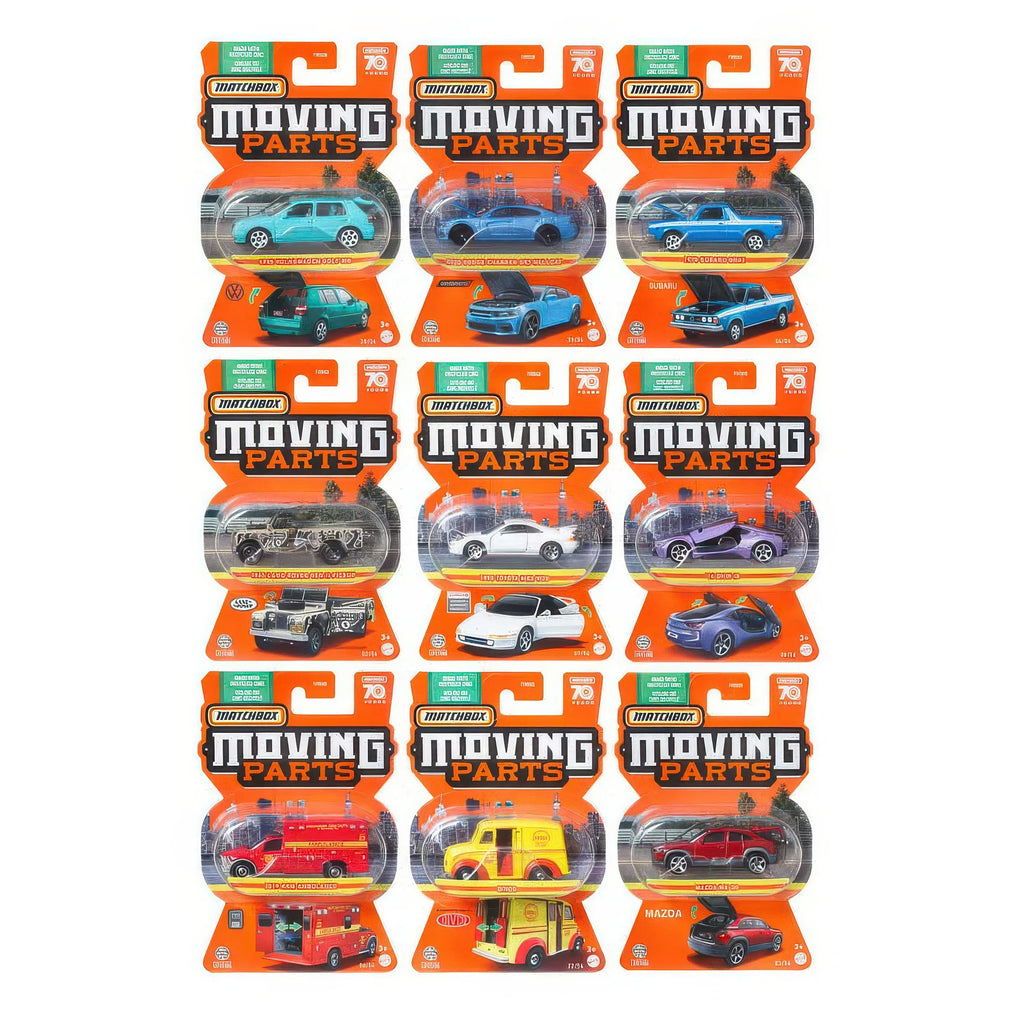 Matchbox 1:64 Car Moving Parts - Assorted - TOYBOX Toy Shop