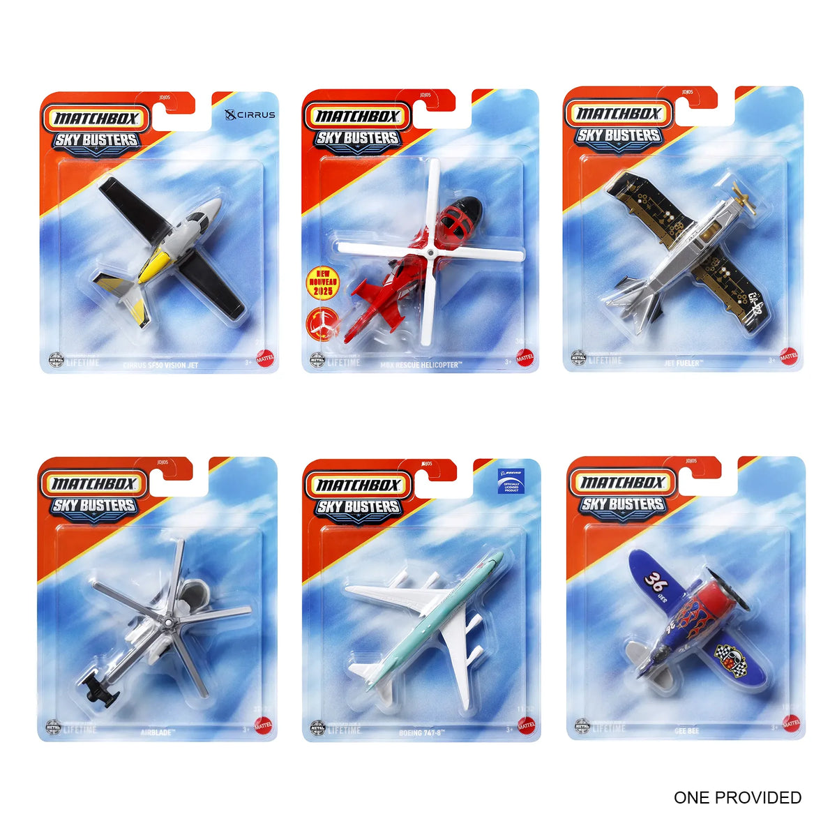 Matchbox Sky Busters Aircraft – Assorted Toy Planes – TOYBOX