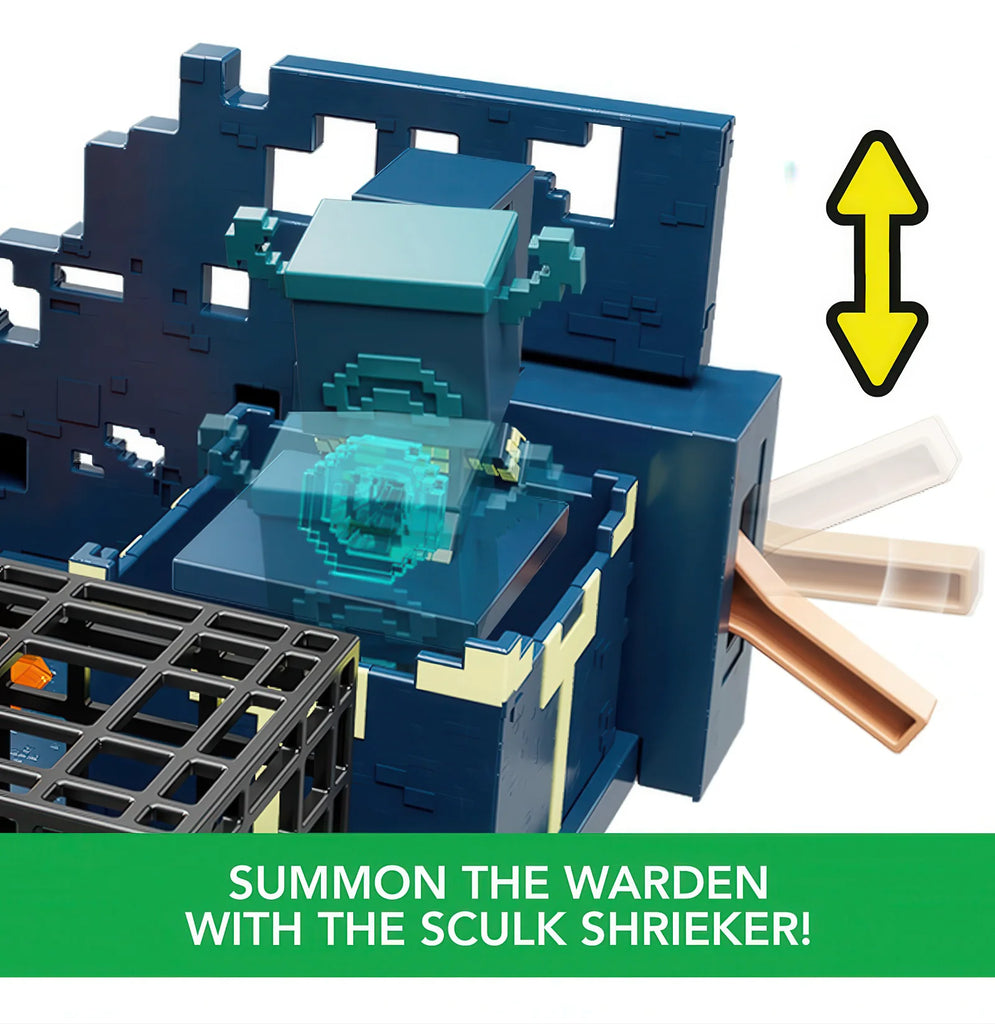 Minecraft Mini Mode Rise of The Warden Playset
