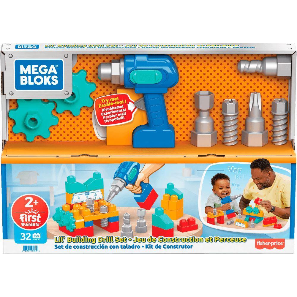 Mega Bloks Lil' Building Drill Set - TOYBOX