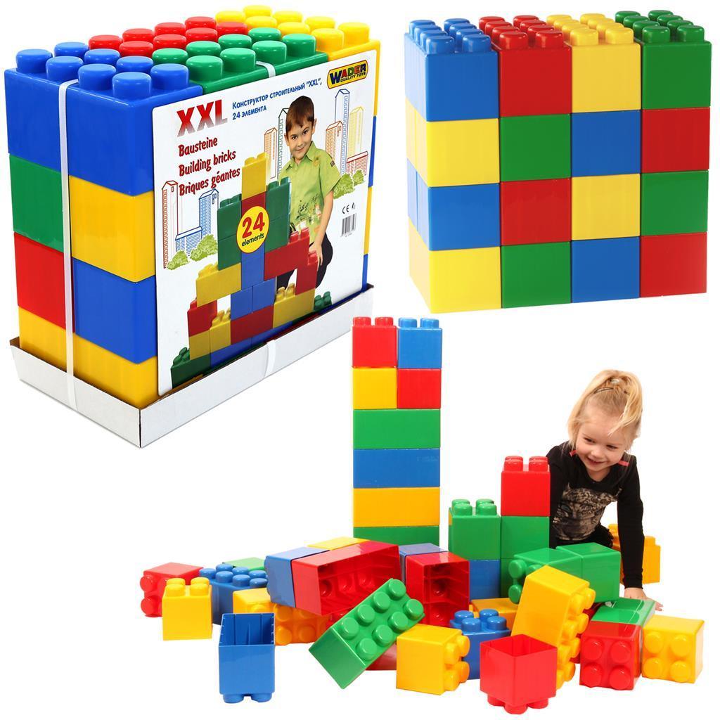 MEGA Classic Large Building Blocks, XXL Building Blocks 24 Pieces