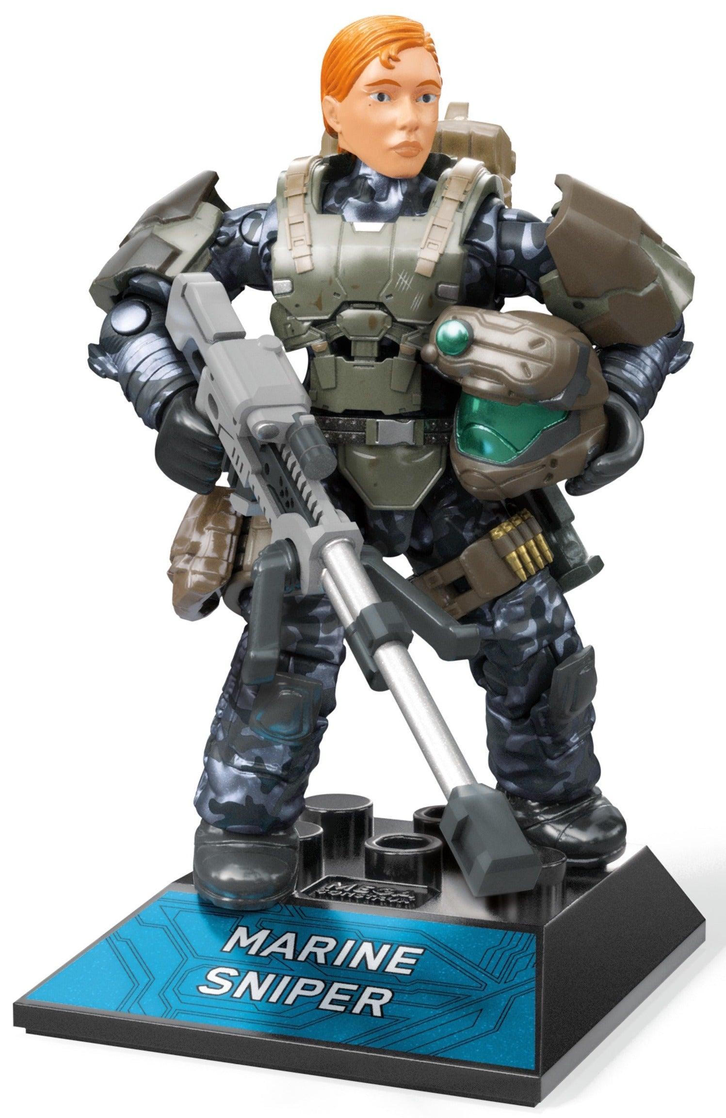 57 New Mega Bloks Construx Halo Infinite HUNTER SPARTAN Marine 27 Figure & Gun e 57 New Mega Bloks Construx Halo Infinite HUNTER SPARTAN Marine 27 Figure & Gun e