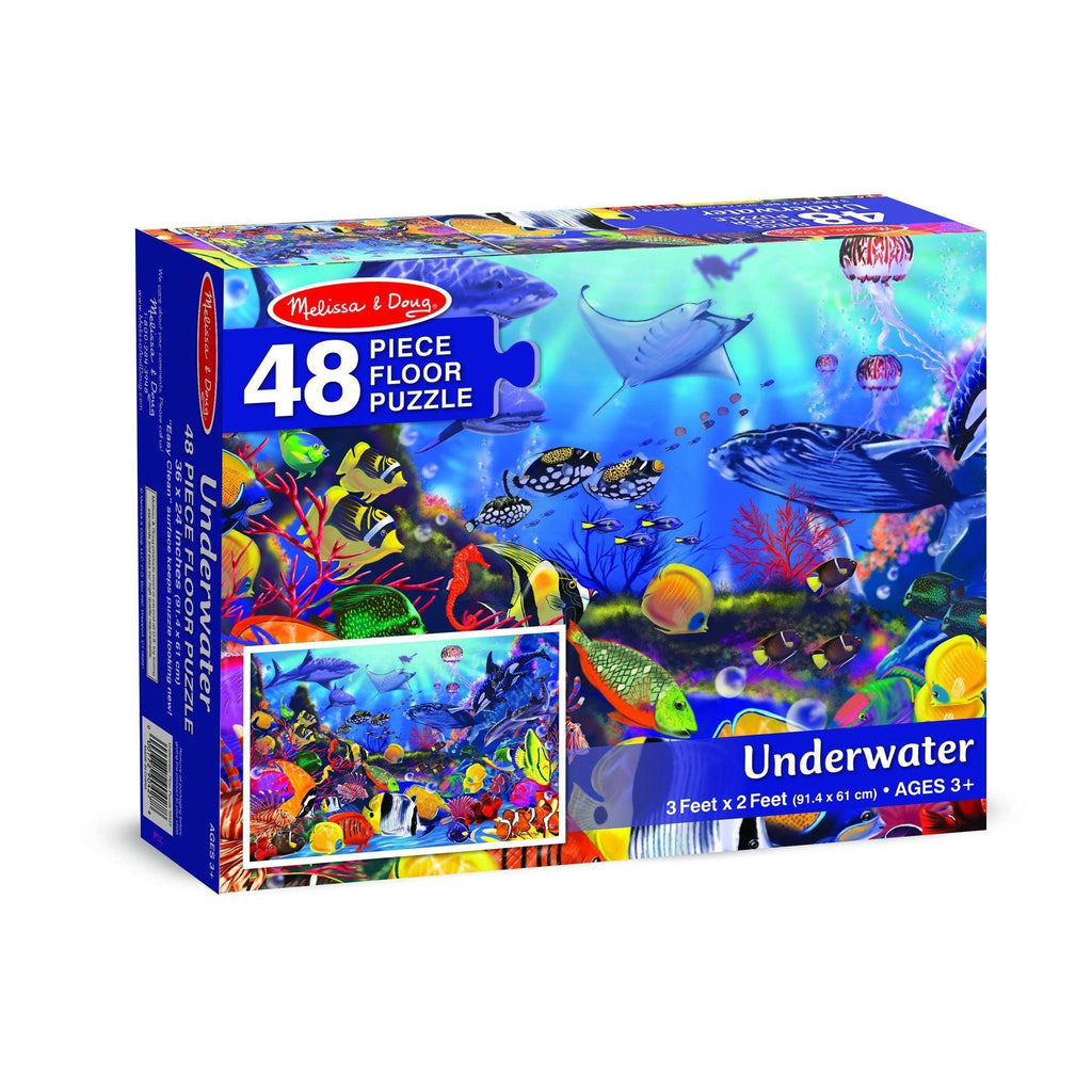 Melissa & Doug 10427 Underwater Floor Puzzle - 48 Pieces - TOYBOX