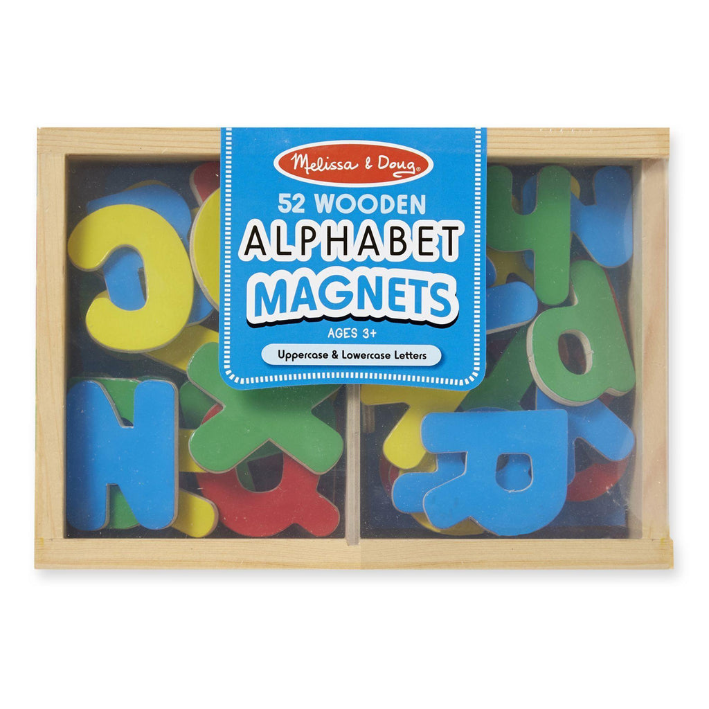 Melissa & Doug 10448 Wooden Letter Alphabet Magnets - TOYBOX Toy Shop