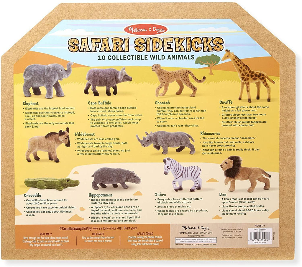 Melissa & Doug 10593 Safari Pals Animal Figurines Set - TOYBOX Toy Shop