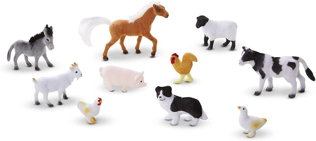 Melissa & Doug 10594 Farm Friends - 10 Collectible Farm Animals - TOYBOX Toy Shop