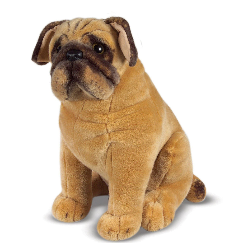 Melissa & Doug 12125 Pug Dog Stuffed Animal - TOYBOX Toy Shop