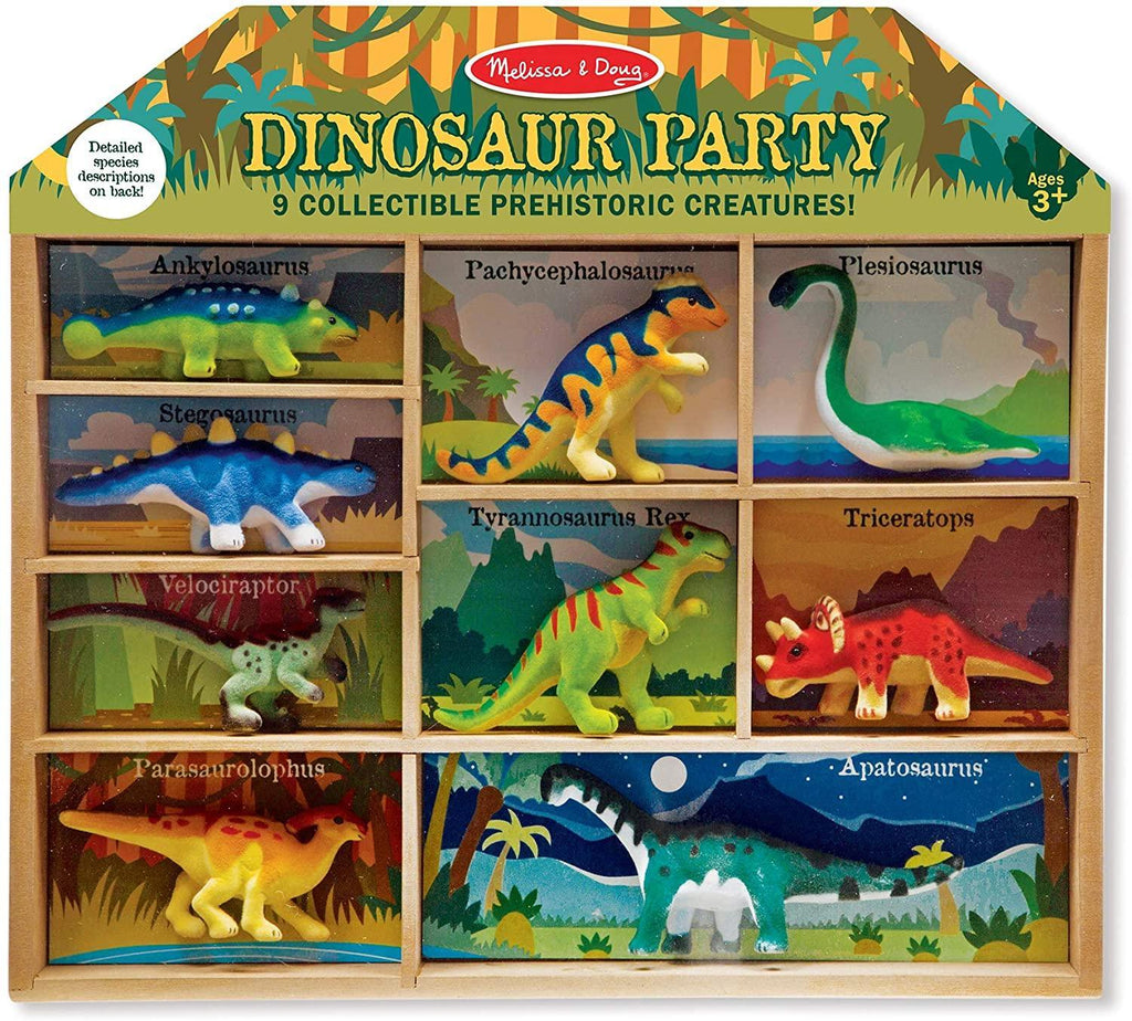 Melissa & Doug 12666 Dinosaur Party Figurines Playset - TOYBOX Toy Shop