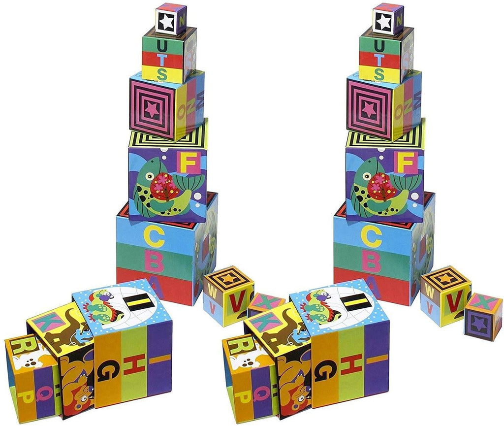 Melissa & Doug 12782 Alphabet Nesting & Stacking Blocks - TOYBOX Toy Shop