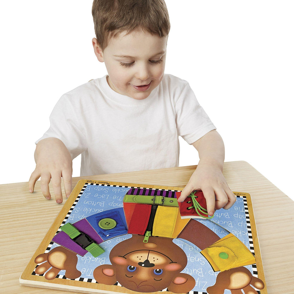 Melissa & Doug 13784 Basic Skills Puzzle Board - TOYBOX Toy Shop