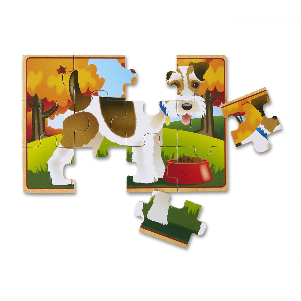 Melissa & Doug 13790 Pets Jigsaw Puzzles in a Box - TOYBOX Toy Shop