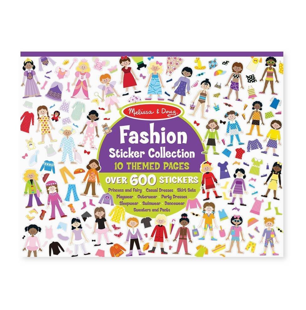 Melissa & Doug 14190 Fashion Sticker Collection - TOYBOX Toy Shop