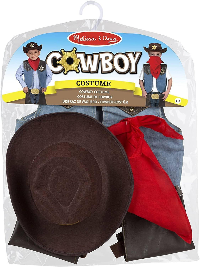 Melissa & Doug 14273 Cowboy Role-Play Costume Set - TOYBOX Toy Shop