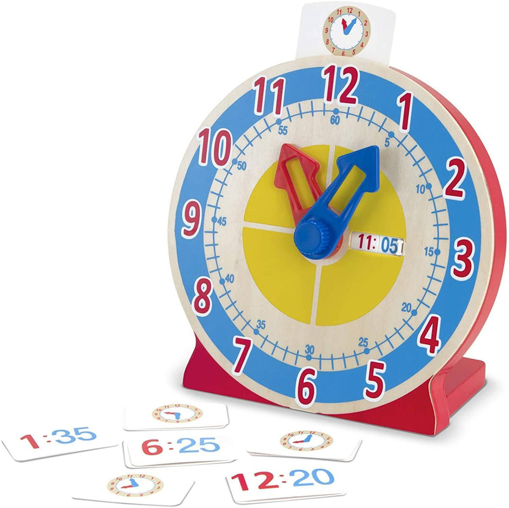 Melissa & Doug 14284 Turn and Tell Clock - Educational Toy - TOYBOX Toy Shop