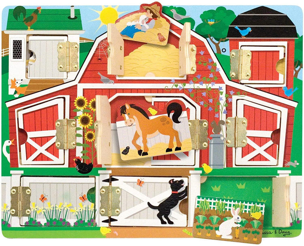 Melissa & Doug 14592 Hide & Seek Farm - TOYBOX Toy Shop