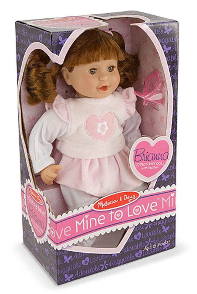 Melissa & Doug 14883 Mine to Love Brianna Baby Doll - TOYBOX Toy Shop