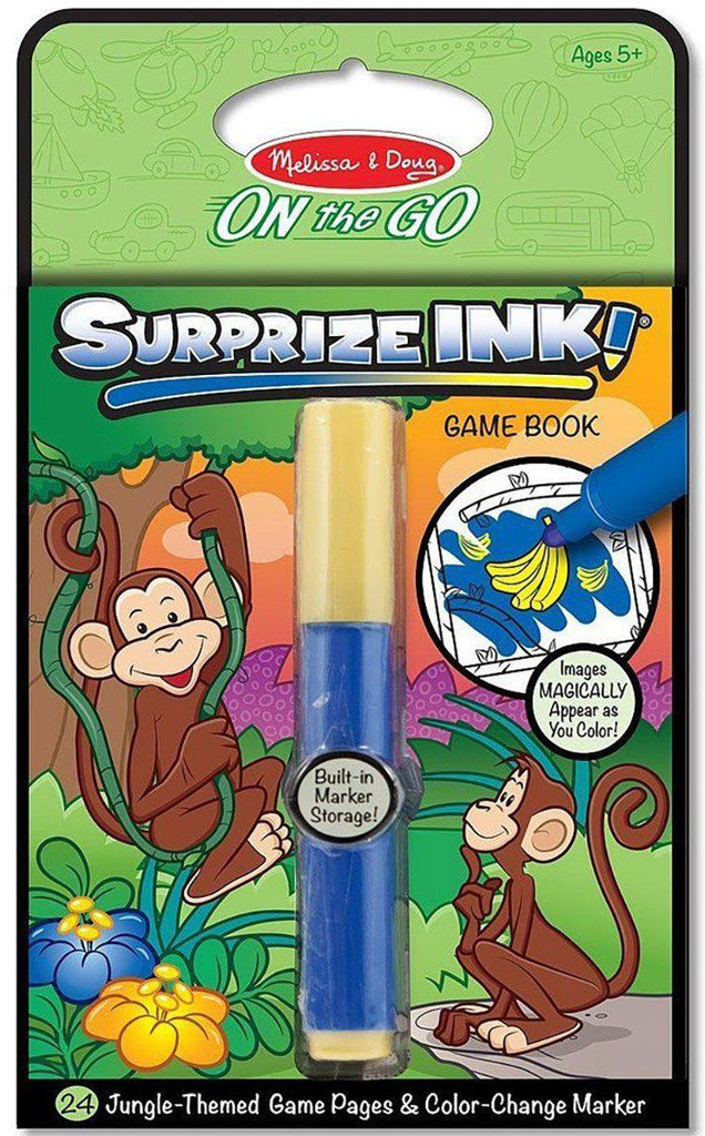 Melissa & Doug 15287 Surprise Ink, On The Go - Jungle Animals Game Book - TOYBOX Toy Shop