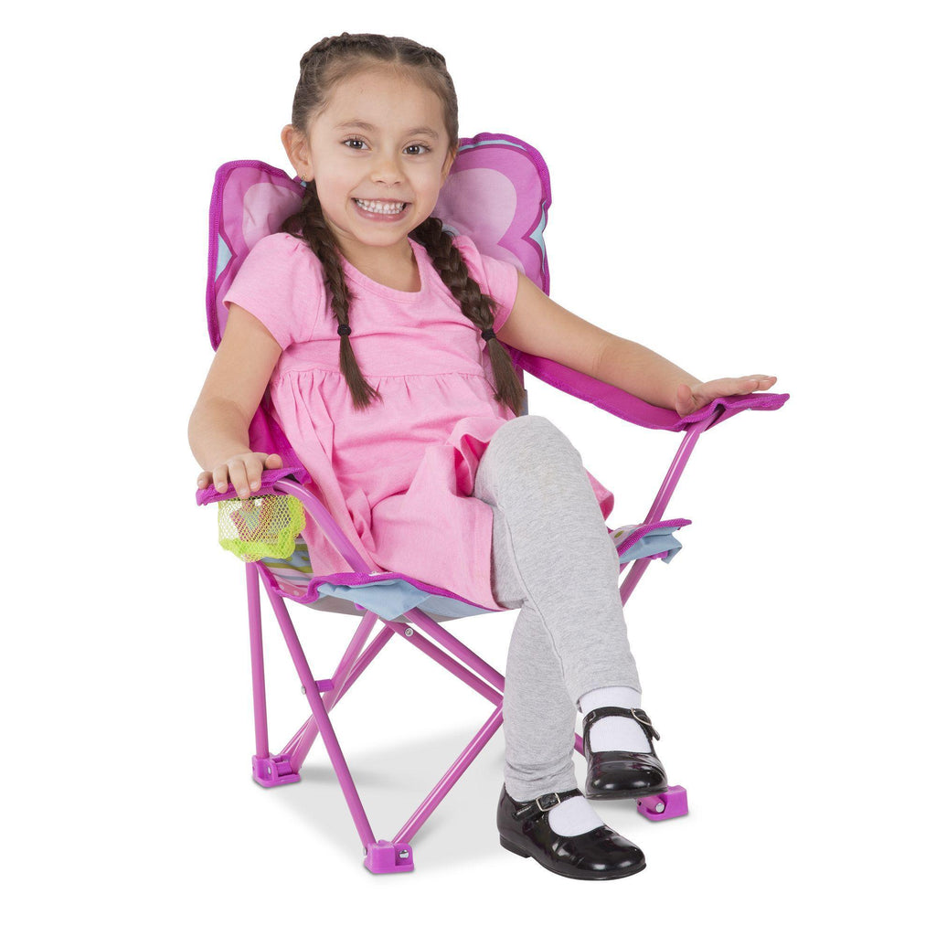 Melissa & Doug 16694 Cutie Pie Butterfly Camp Chair - TOYBOX Toy Shop