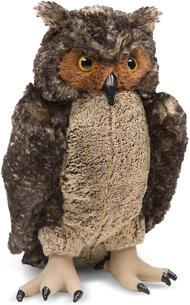 Melissa & Doug 18264 Large Owl Soft Toy - TOYBOX Toy Shop