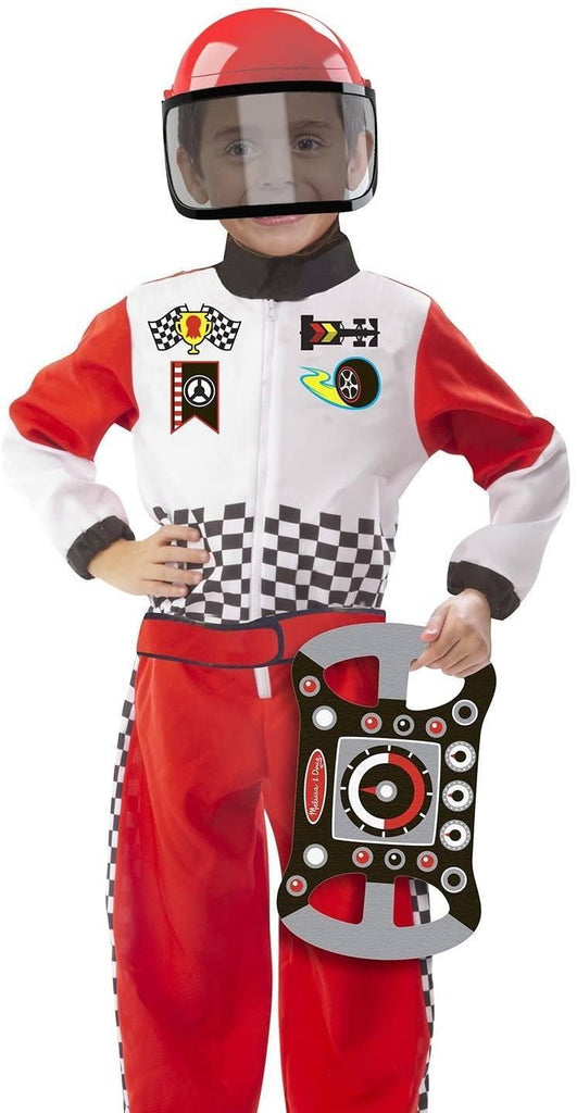 Melissa & Doug 18562 F1 Race Car Driver Costume - TOYBOX Toy Shop