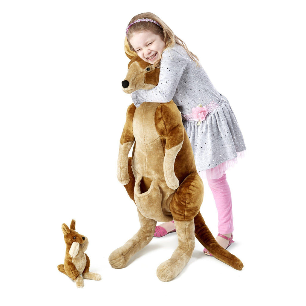 Melissa & Doug 18834 Kangaroo and Joey Lifelike Stuffed Animal - TOYBOX Toy Shop