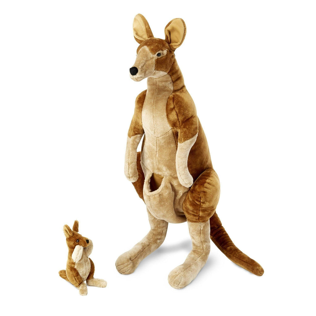 Melissa & Doug 18834 Kangaroo and Joey Lifelike Stuffed Animal