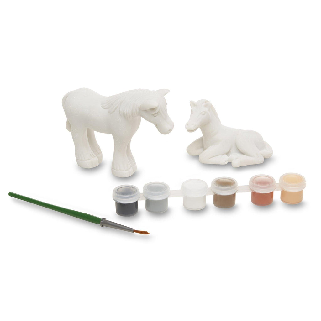 Melissa & Doug 18867 Created by Me! Horse Figurines Craft Kit - TOYBOX Toy Shop
