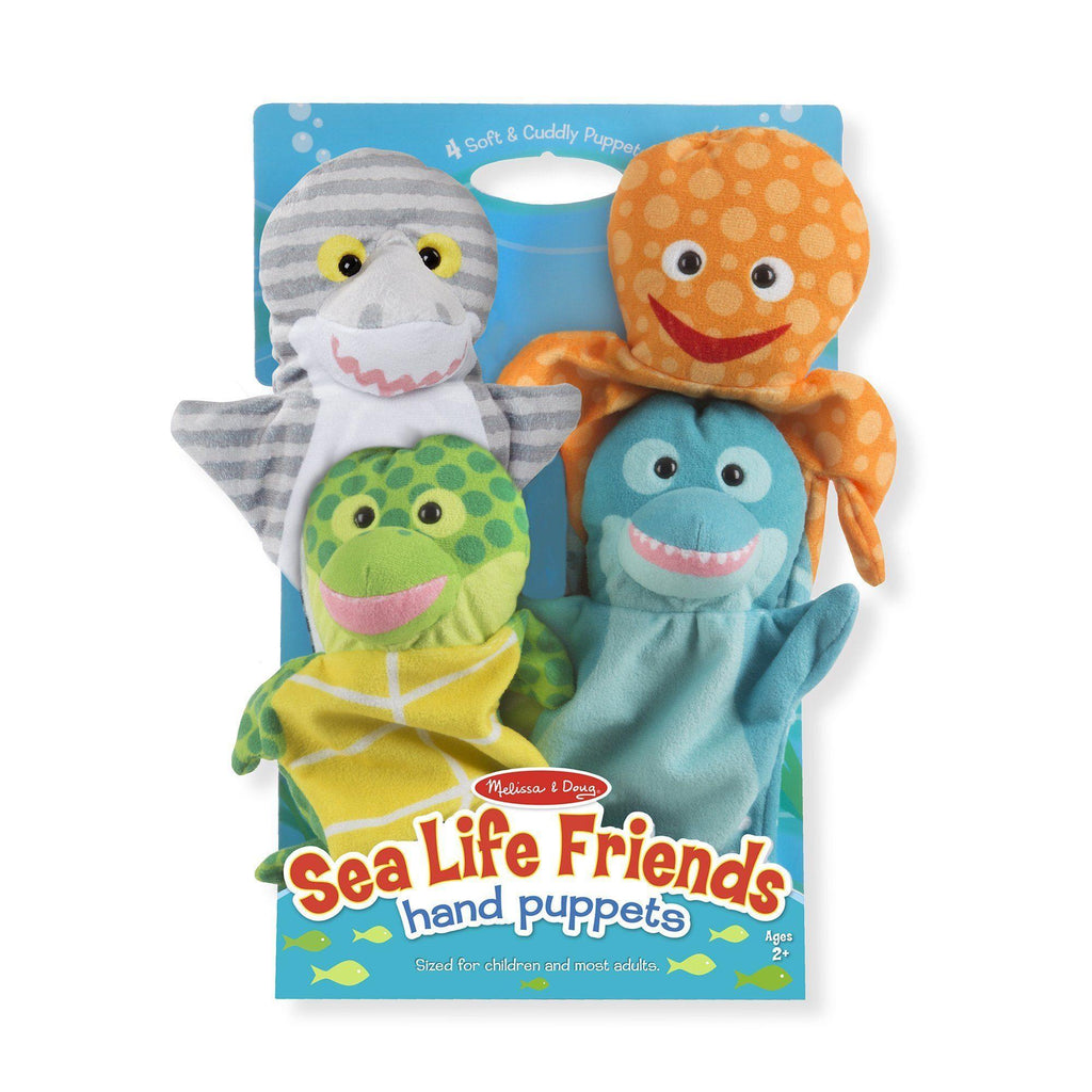 Melissa & Doug 19117 Sea Life Friends Hand Puppets - TOYBOX Toy Shop