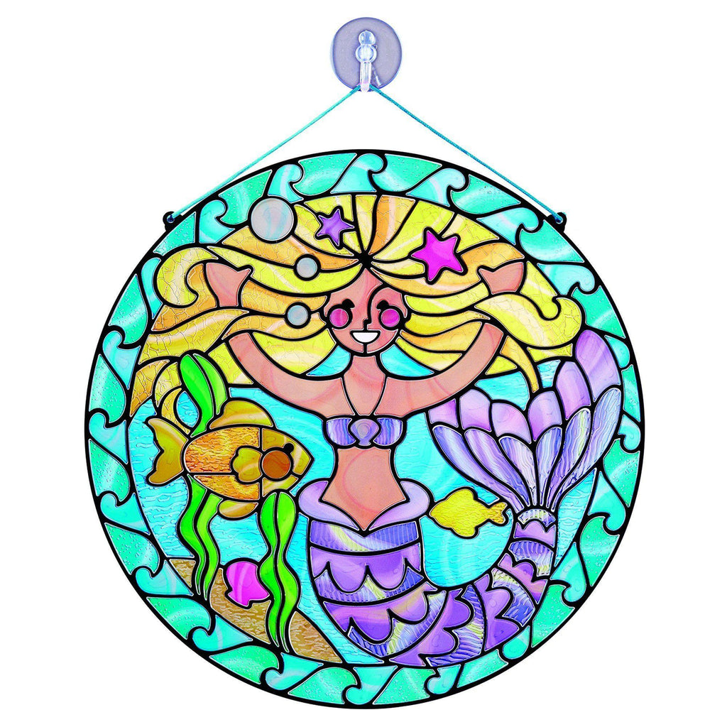 Melissa & Doug 19292 Stained Glass Made Easy - Mermaid - TOYBOX Toy Shop