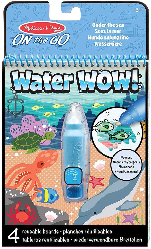Melissa & Doug 19445 On The Go Water Wow! Activity Pad - Under The Sea - TOYBOX Toy Shop