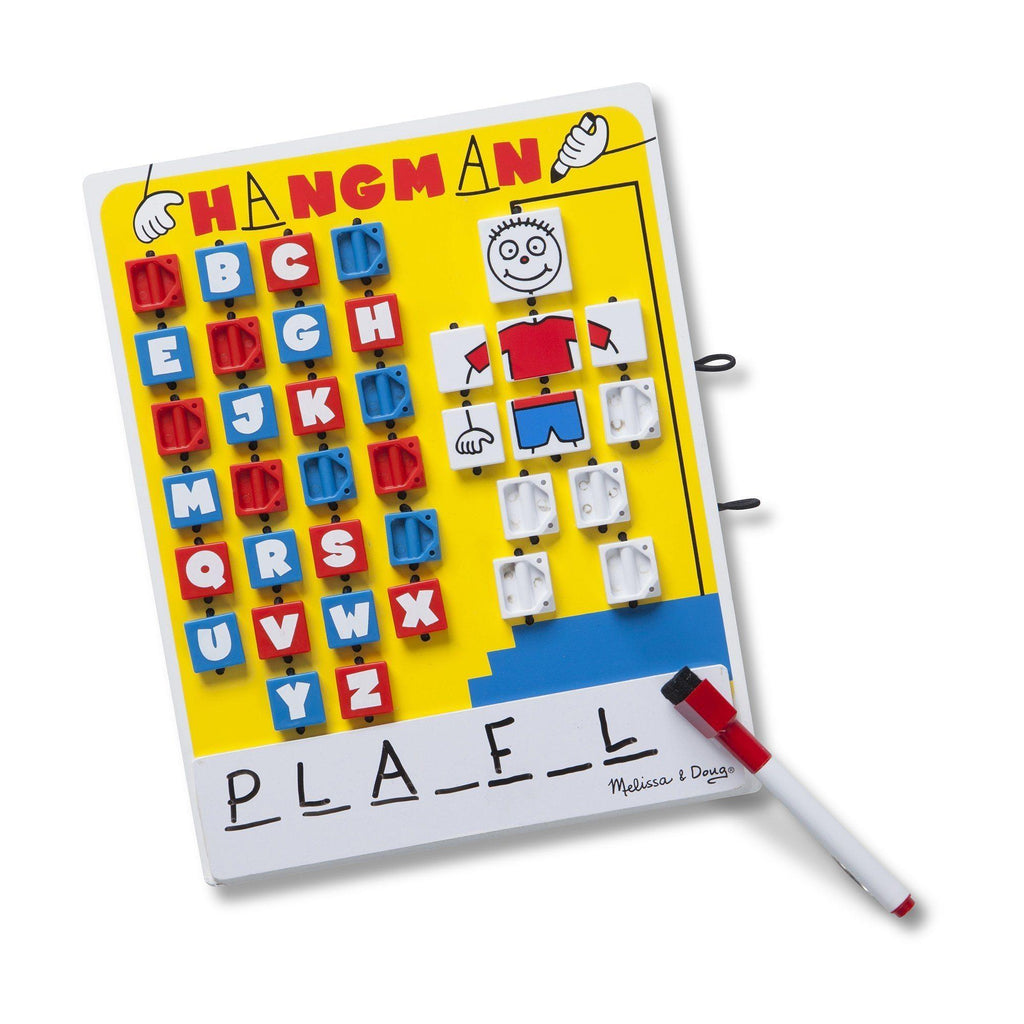 Melissa & Doug 2095 Flip-to-Win Hangman Travel Game - TOYBOX Toy Shop