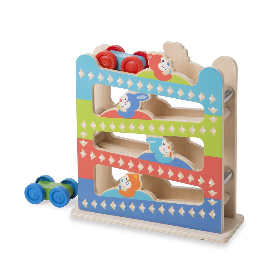 Melissa & Doug 40130 First Play Roll & Ring Ramp Tower - TOYBOX Toy Shop