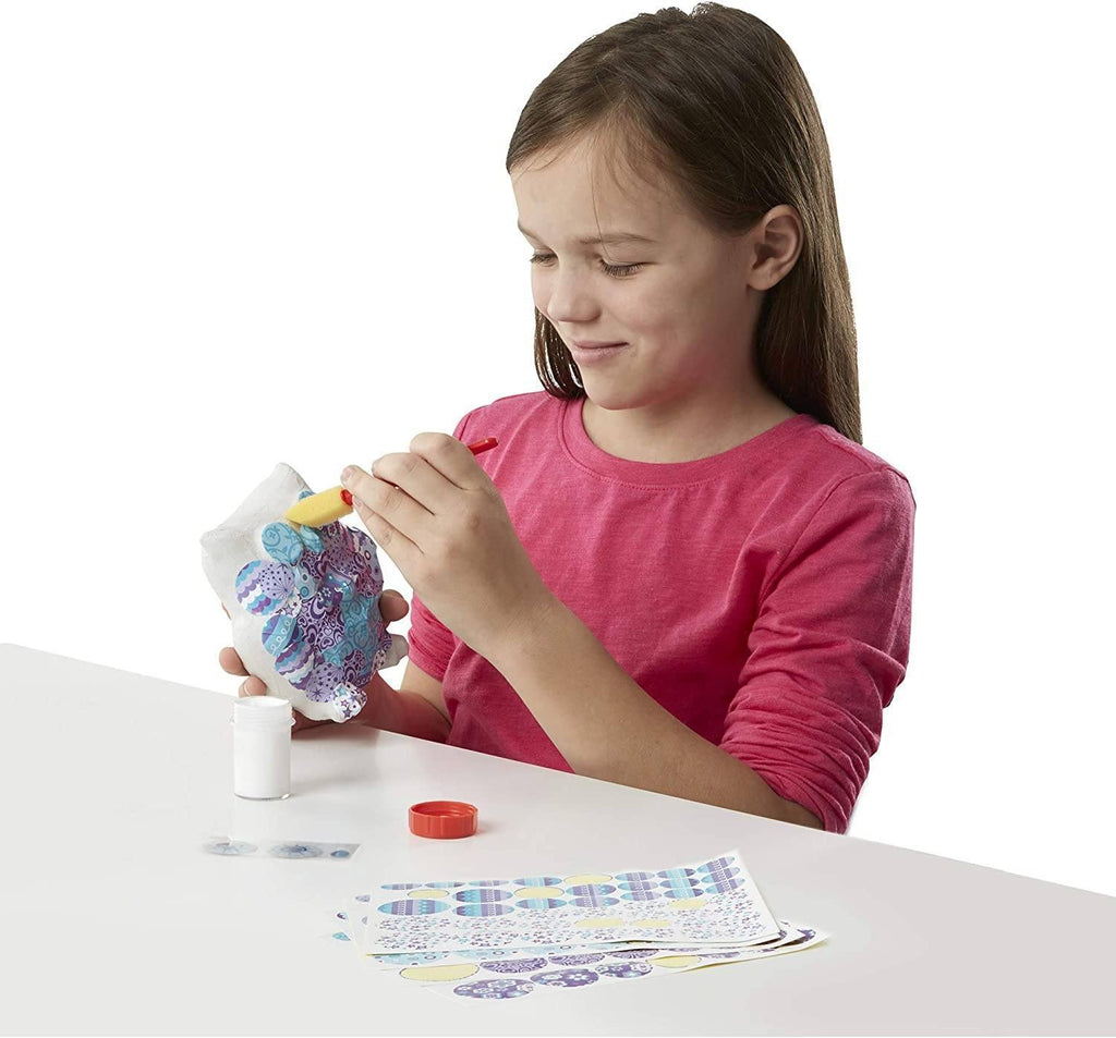 Melissa & Doug 40306 Decoupage Made Easy Owl Paper Mache Craft Kit - TOYBOX Toy Shop