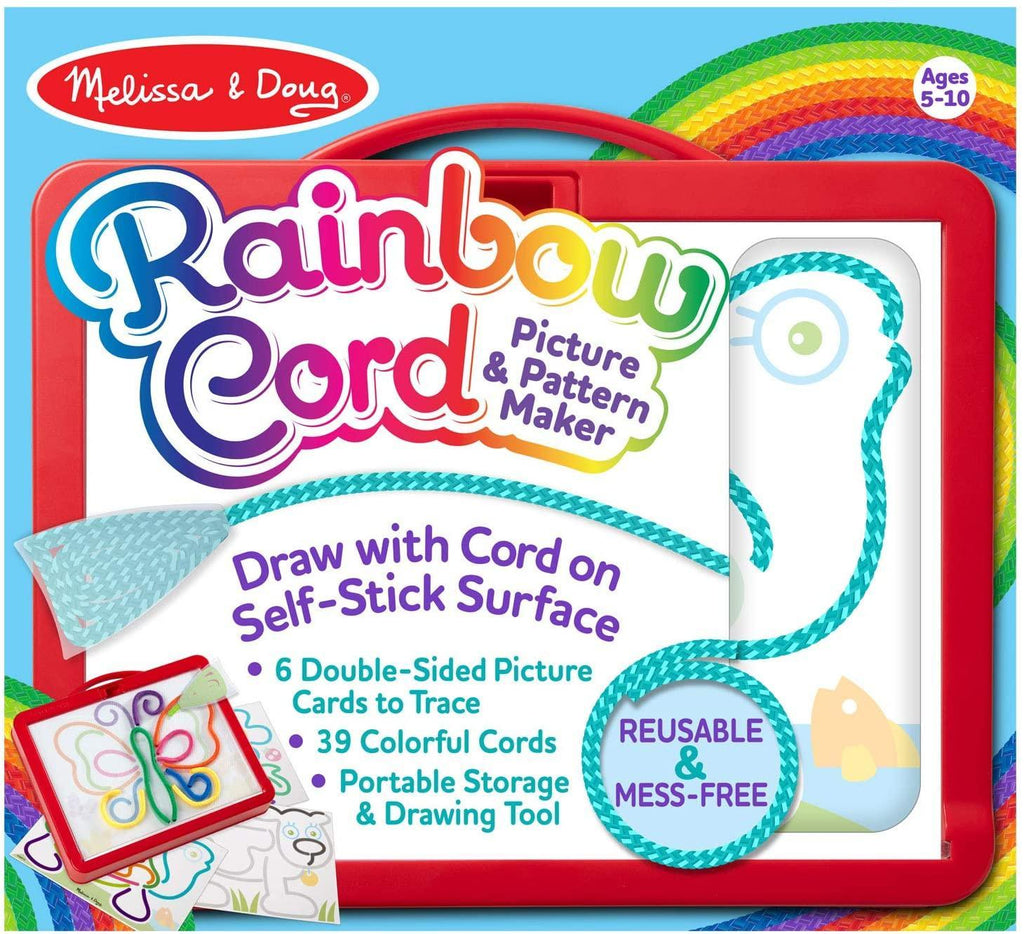 Melissa & Doug 40619 Rainbow Cord Picture & Pattern Maker - TOYBOX Toy Shop