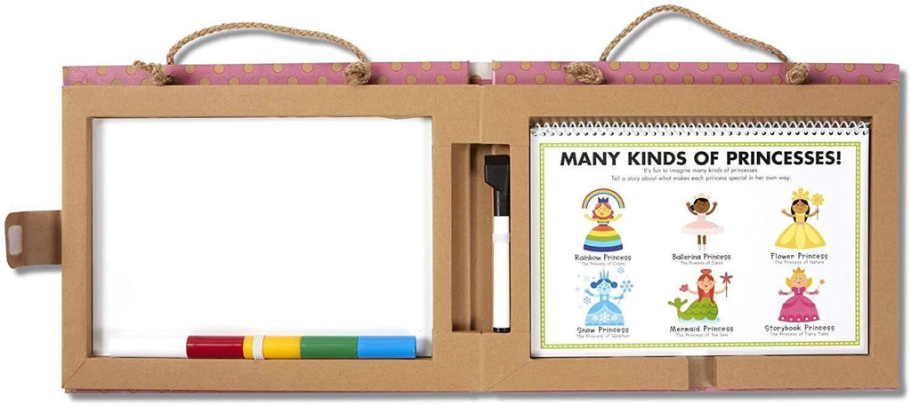 Melissa & Doug 41322 Reusable Drawing And Magnet Kit - Princess - TOYBOX Toy Shop