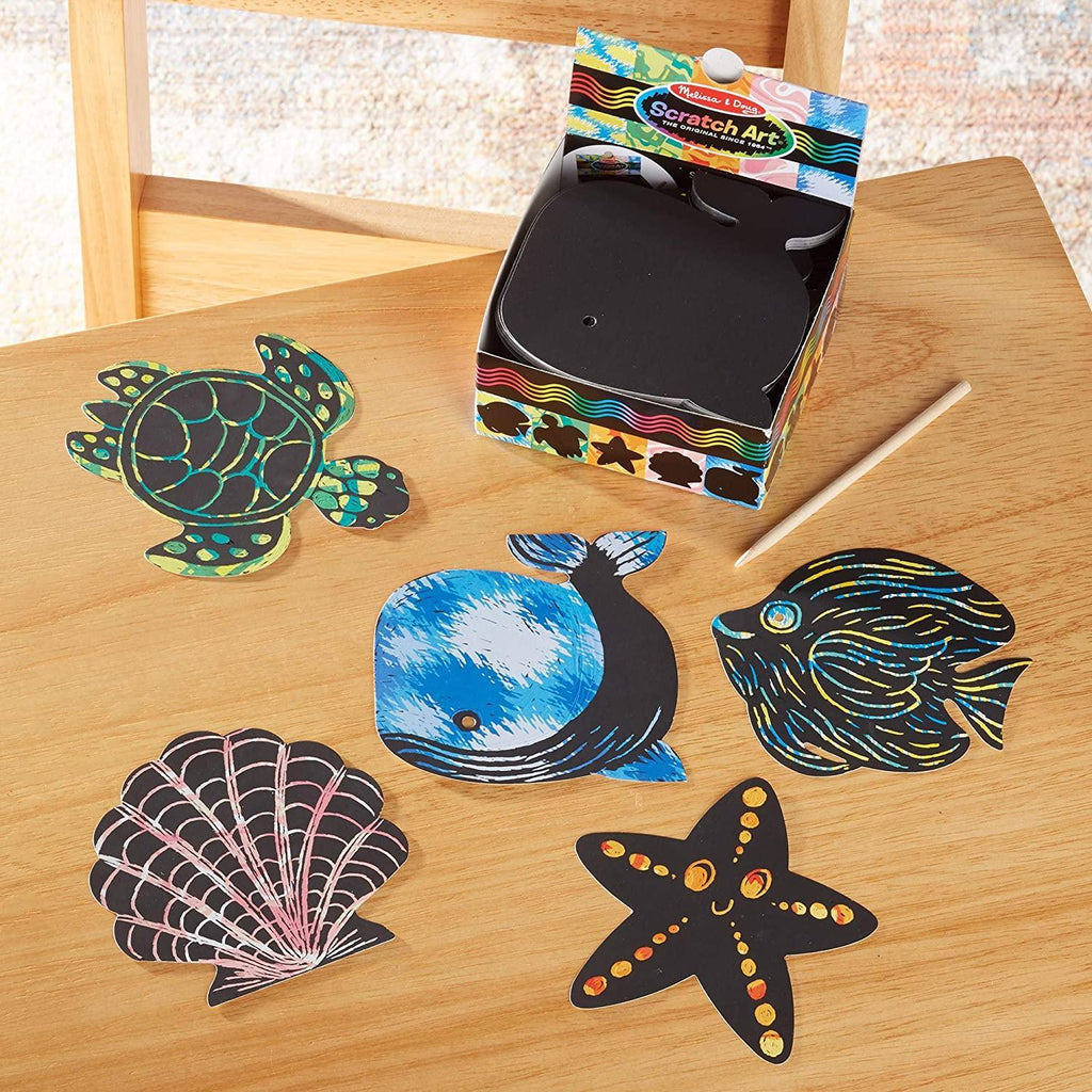 Melissa & Doug 42041 Scratch Art - Ocean - TOYBOX Toy Shop