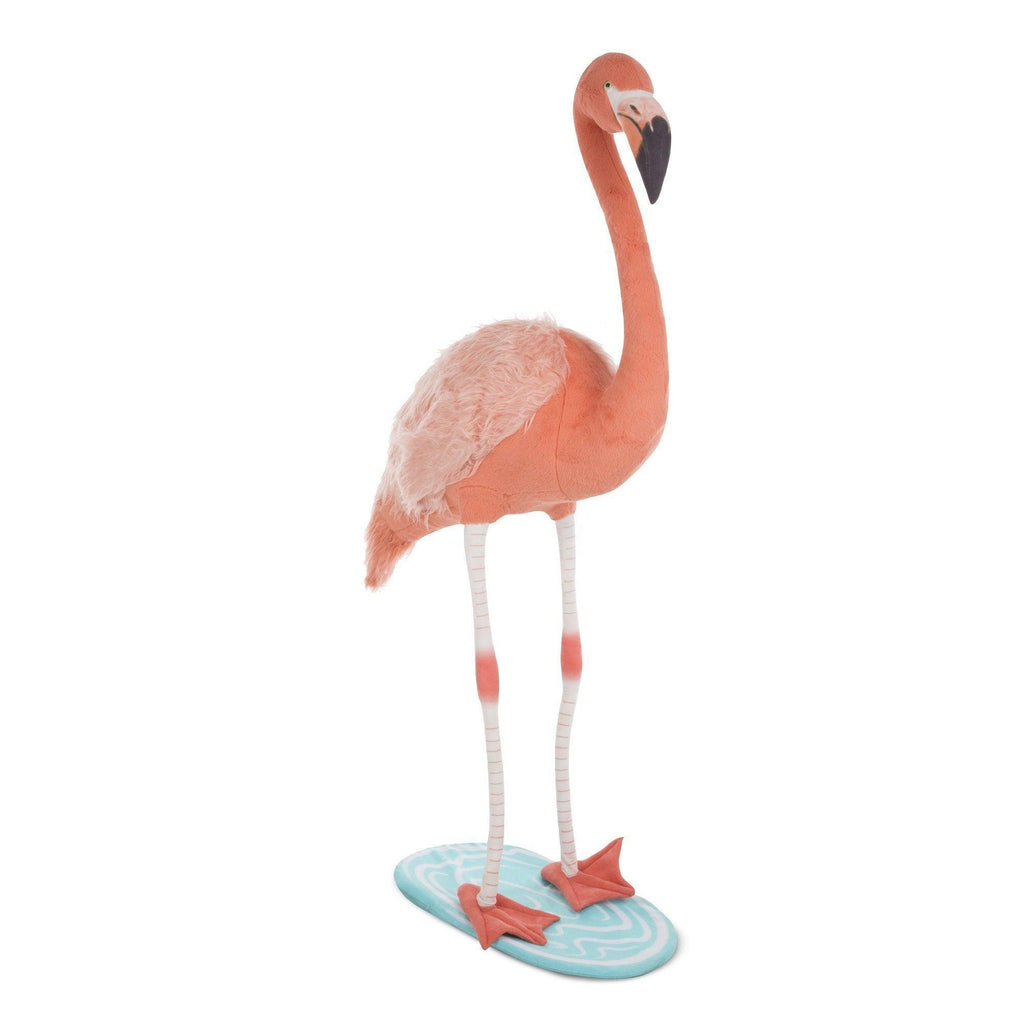 Melissa & Doug 8805 Lifelike Plush Flamingo Stuffed Animal - TOYBOX Toy Shop