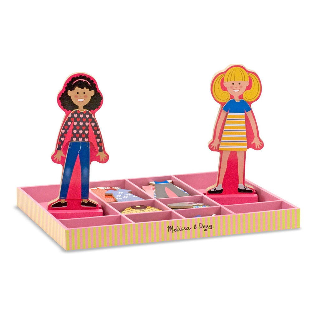 Melissa & Doug Abby & Emma Magnetic Dress-Up Set - TOYBOX Toy Shop