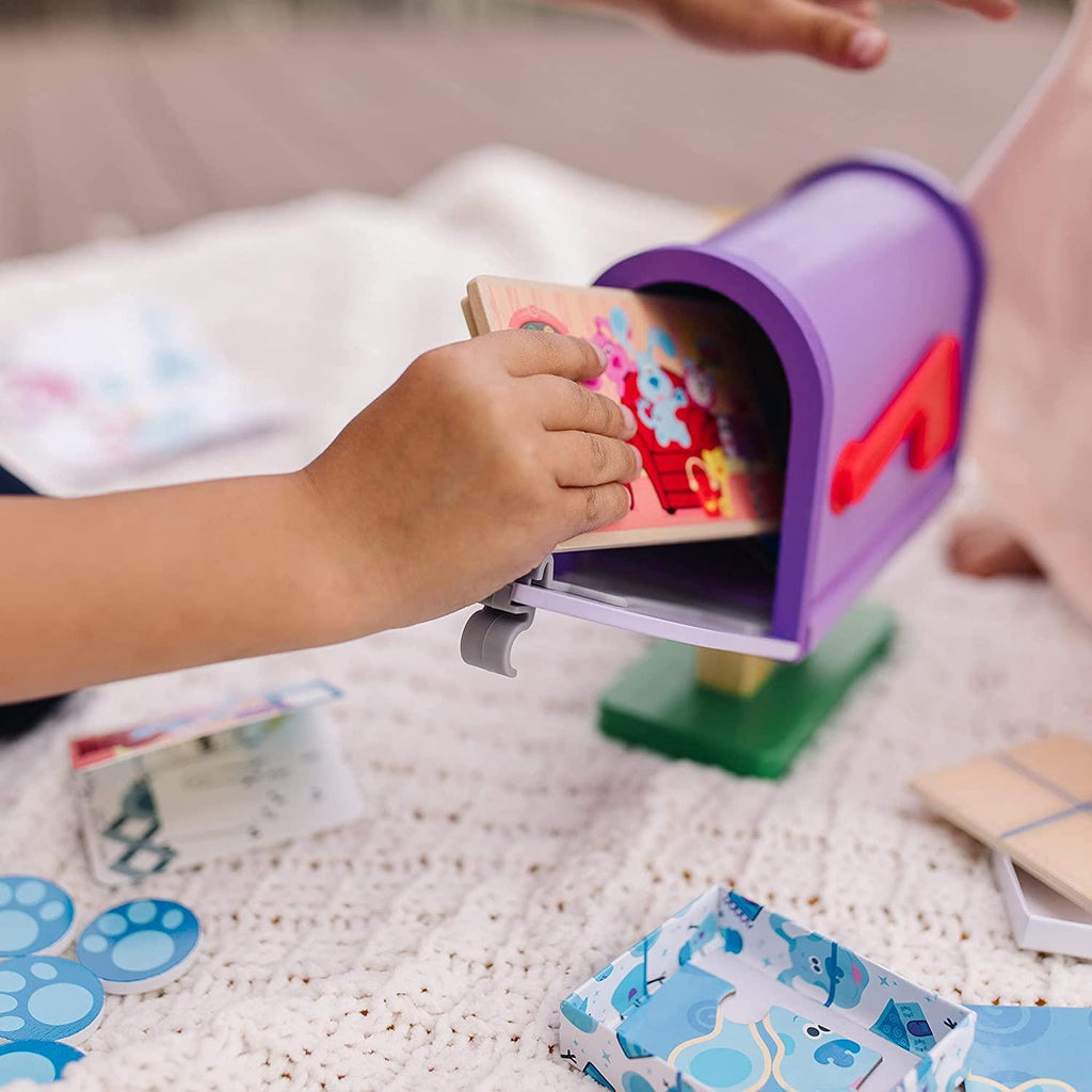 Melissa & Doug Blues Clues & You Wooden Mailbox Playset - TOYBOX Toy Shop