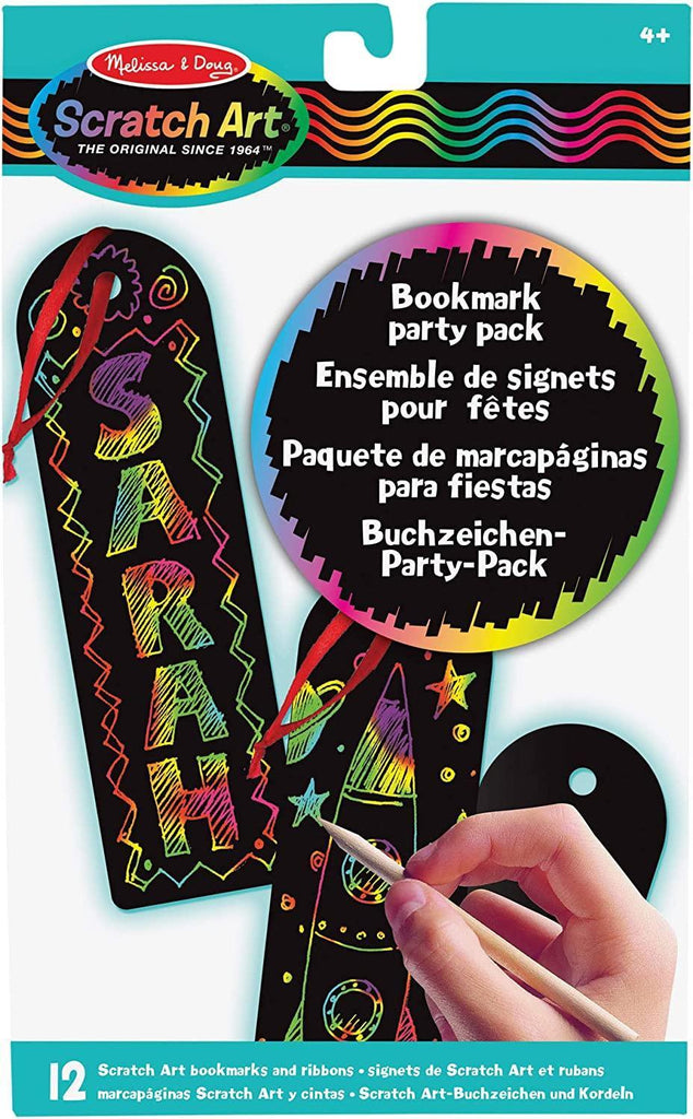 Melissa & Doug Bookmark Scratch Art Party Pack - TOYBOX Toy Shop