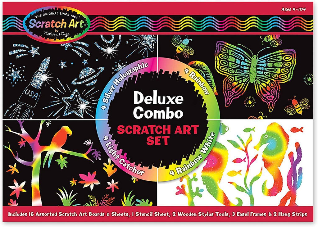 Melissa & Doug Deluxe Scratch Art Set - TOYBOX Toy Shop