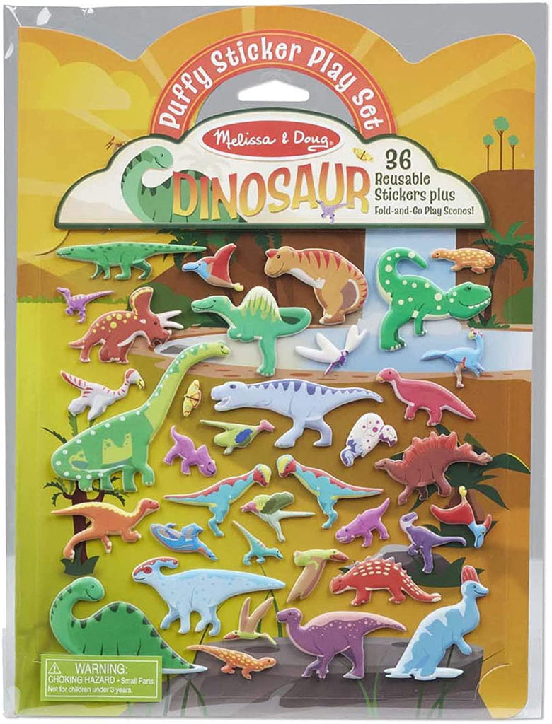 Melissa & Doug Dinosaur Puffy Sticker Play Set - TOYBOX Toy Shop