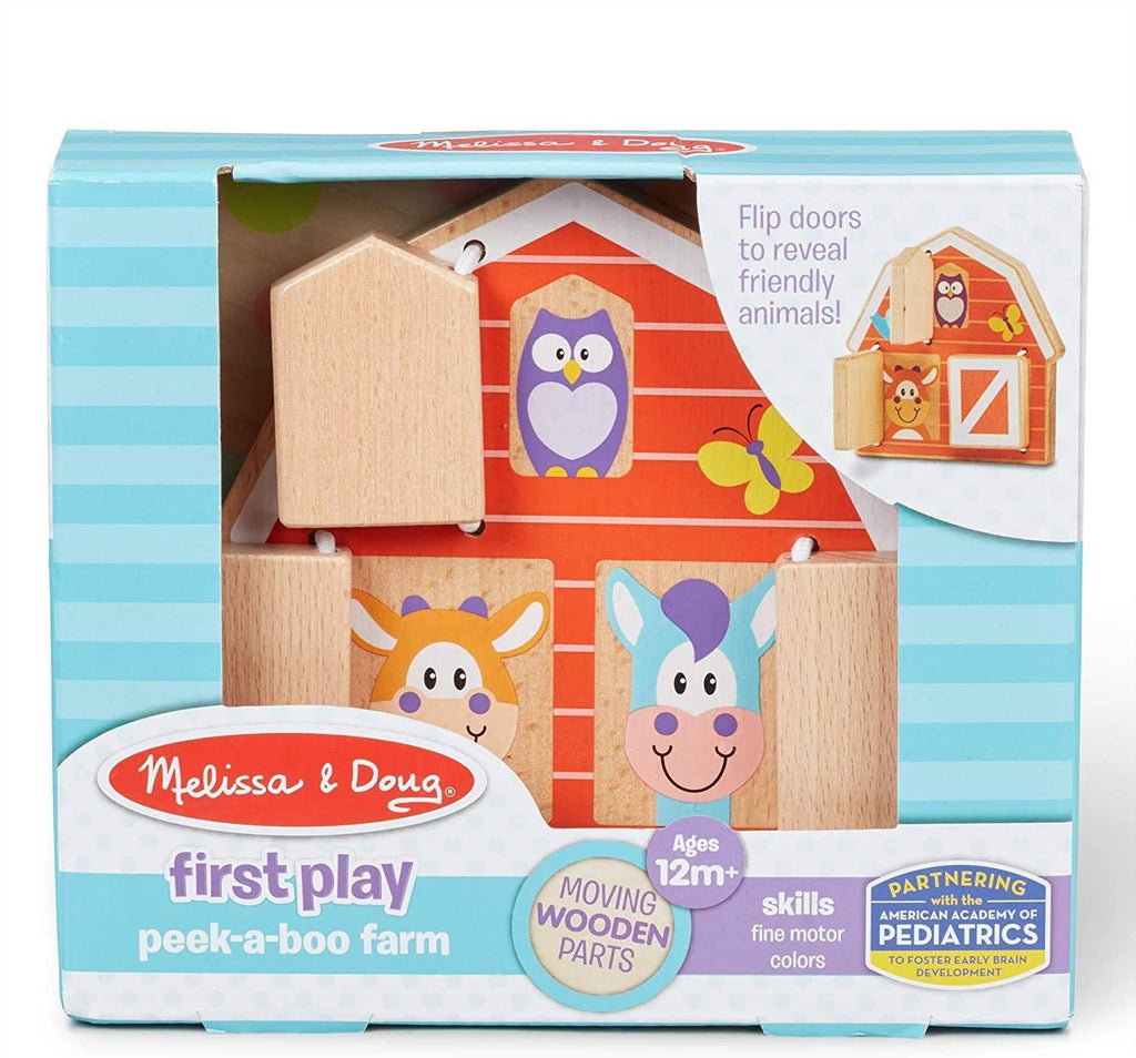 Melissa & Doug First Play Peek-a-Boo Farm - TOYBOX Toy Shop