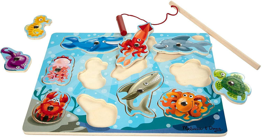 Melissa & Doug Fishing Magnetic Puzzle Game - TOYBOX Toy Shop