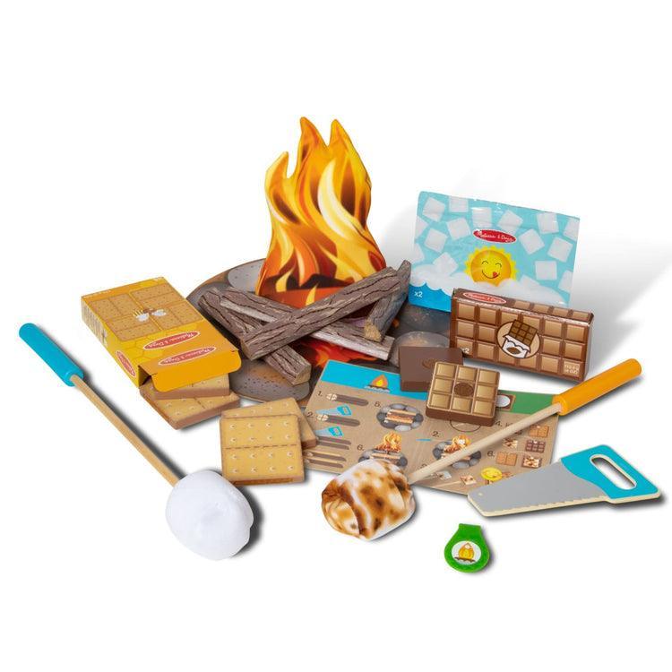Melissa & Doug Let's Explore Campfire S'Mores Play Set - TOYBOX Toy Shop