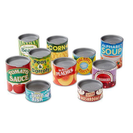 Melissa & Doug Let's Play House! Canned Food Play Set - TOYBOX Toy Shop